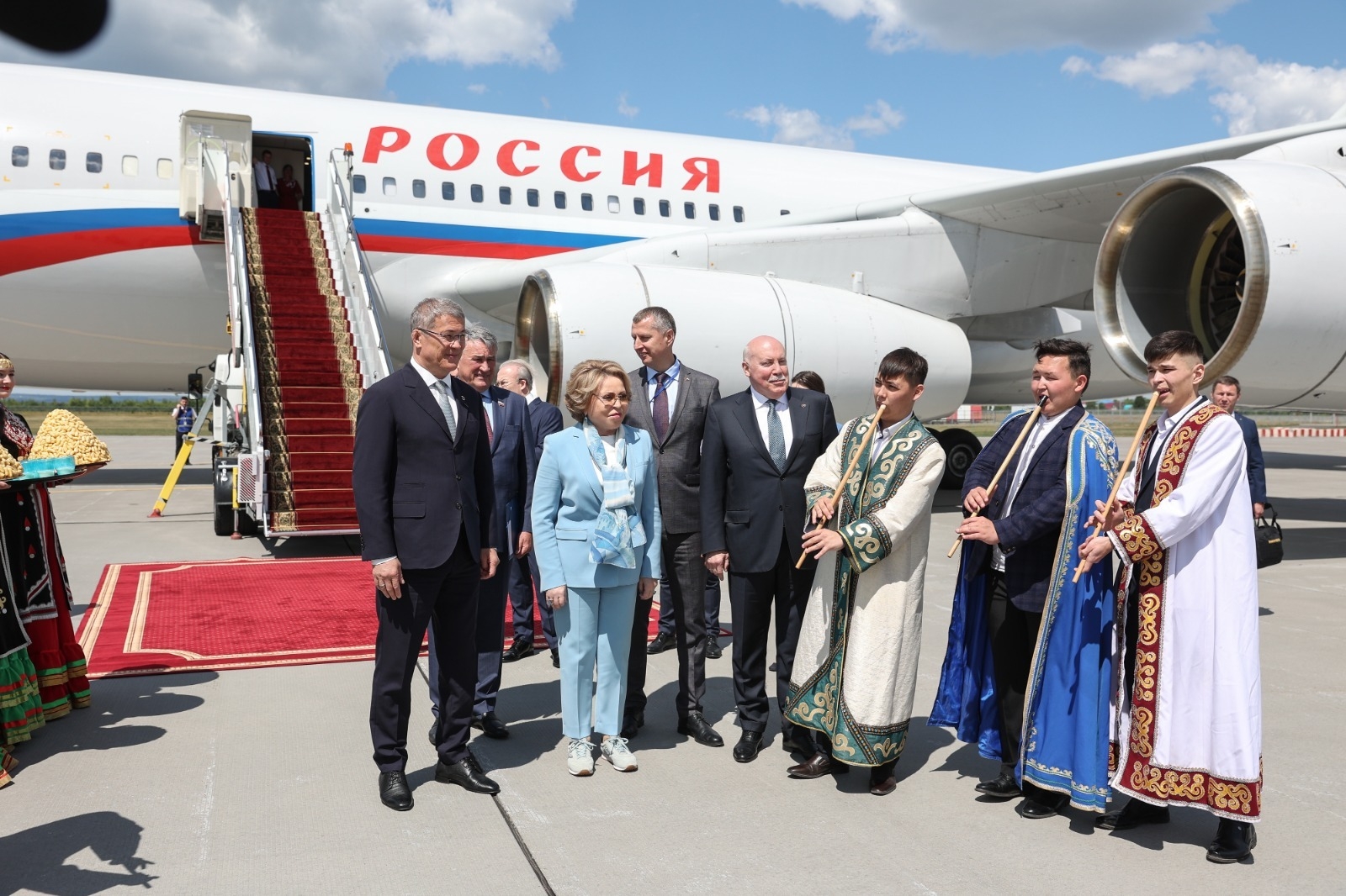 Өфөгә Рәсәйҙең Федерация Советы рәйесе Валентина Матвиенко килде