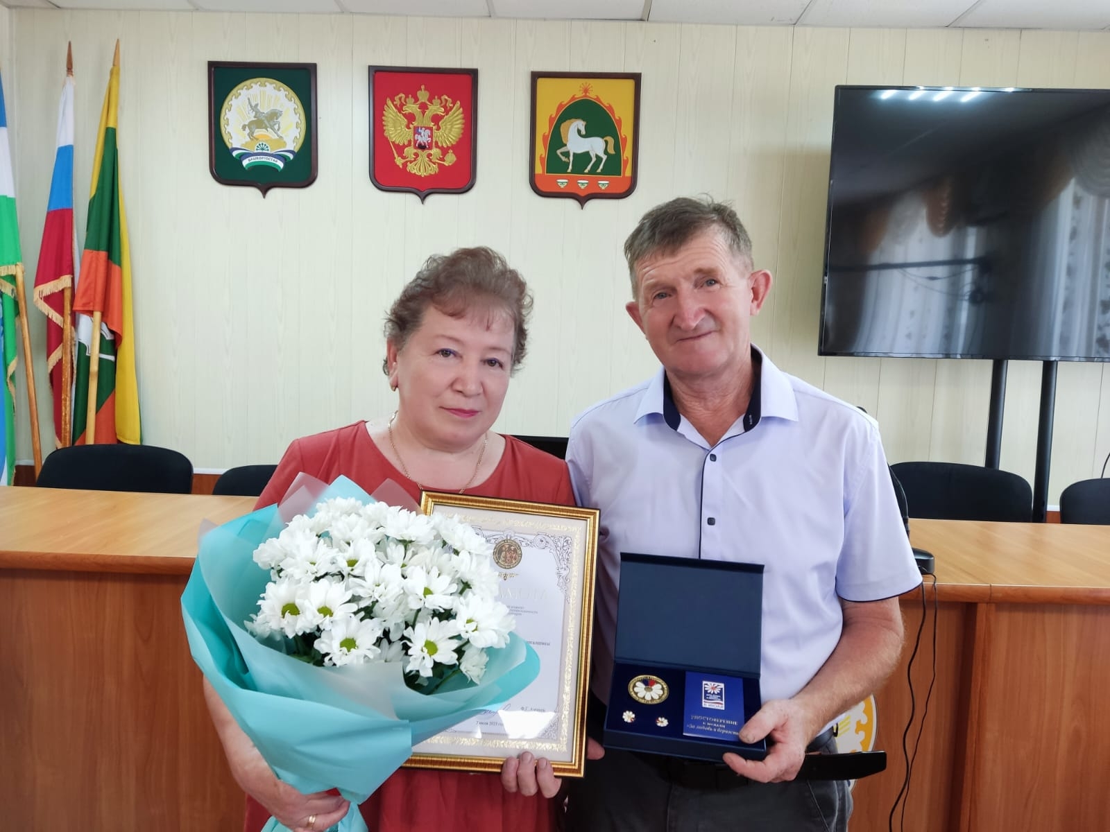 Башҡортостанда 70 ғаиләгә “Мөхәббәт һәм тоғролоҡ өсөн” миҙалы бирелә