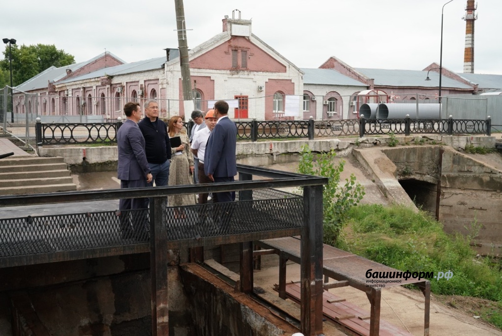 Благовещен ҡалаһындағы плотинала ремонт быйыл ноябргә тиклем тамамланырға  тейеш