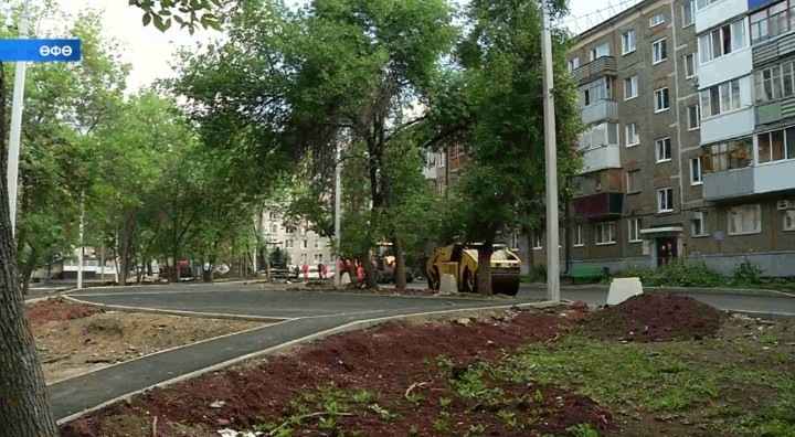 «Башҡортостан ихаталары» проекты Өфөнөң Октябрь районында ике майҙанда тормошҡа ашырыла