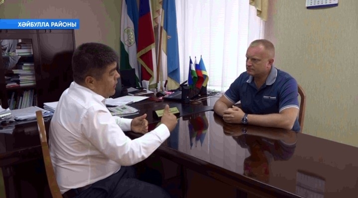 Дәүләт Думаһы депутаты Иван Сухарев эш сәфәре менән Хәйбулла районына барҙы