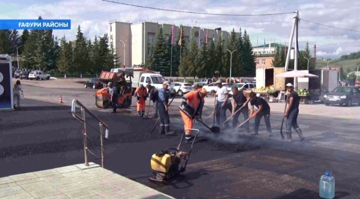 Ғафури районында «Уңайлы ҡала мөхите» проекты тормошҡа ашырыла