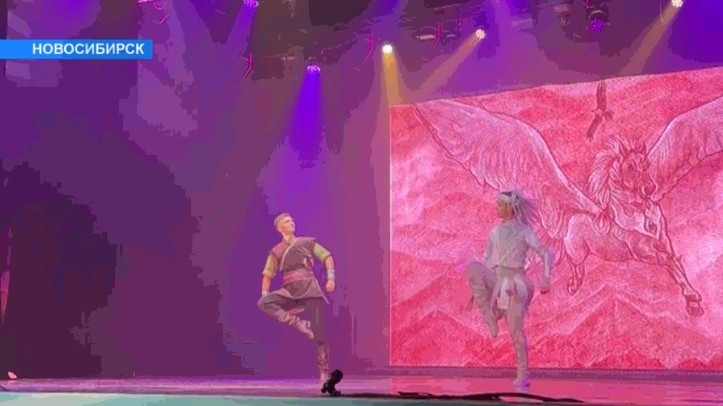 Ғәскәровсылар «Урал һәм Шүлгән» спектакле менән Новосибирскиҙа сығыш яһаны