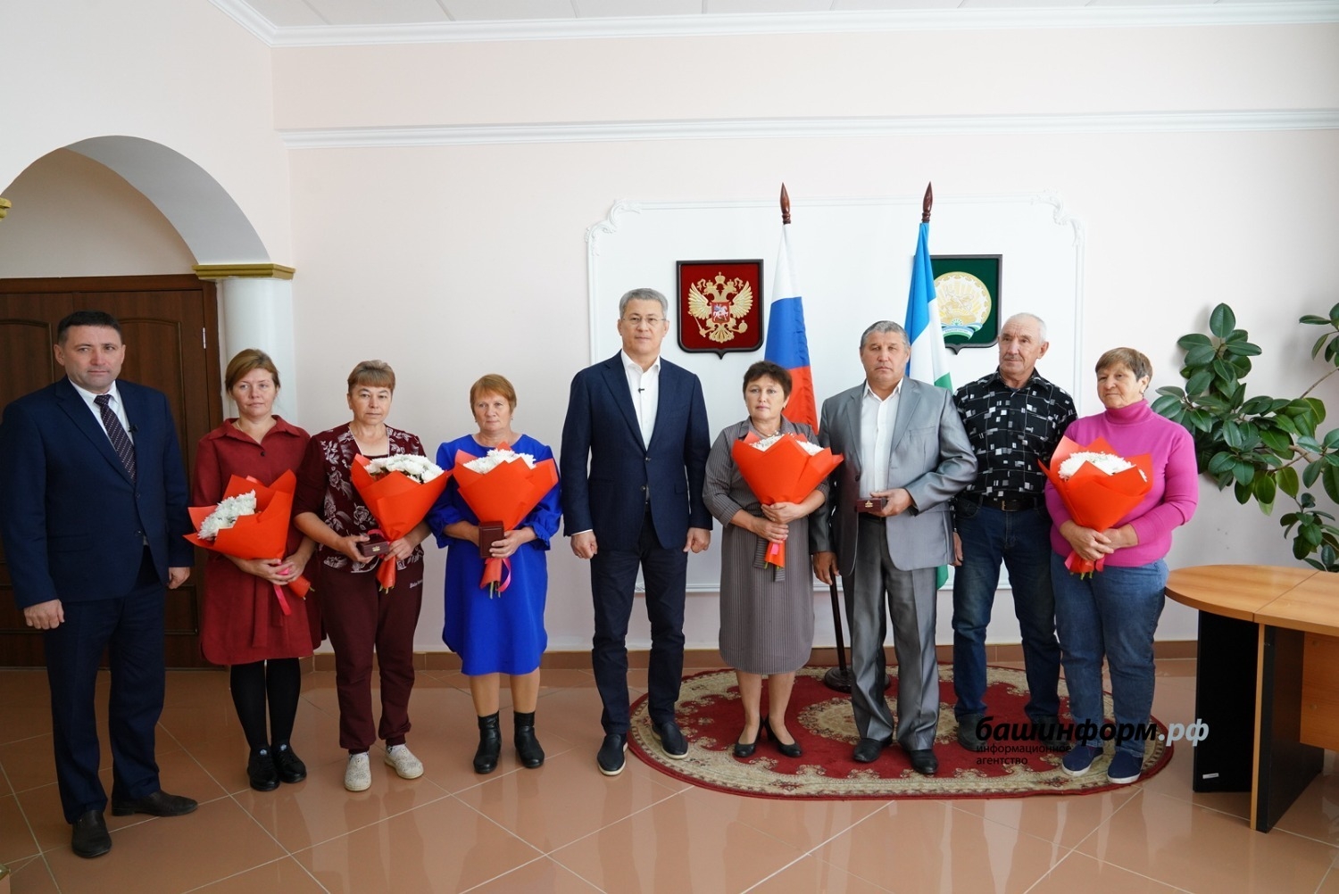 Радий  Хәбиров  бөгөн  эш сәфәре  менән Балтас районында булды