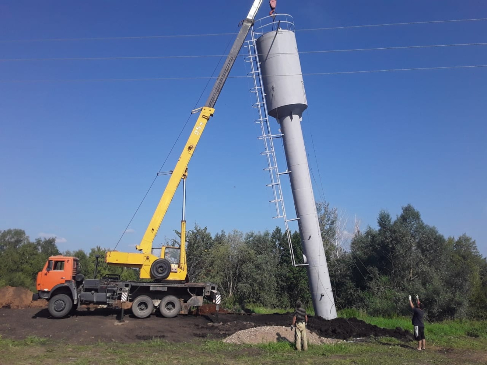 Башҡортостанда һыу ҡыуыу башнялары һәм һыу селтәрҙәре ремонтлана