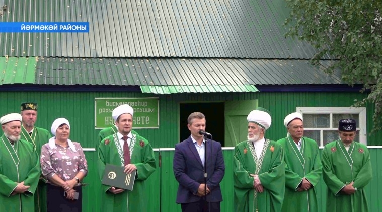 Йәрмәкәй районында «Нур» мәсетенә нигеҙ һалынды
