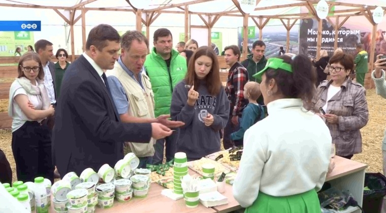 Өфөлә күсмә һөт фермаһы асылды
