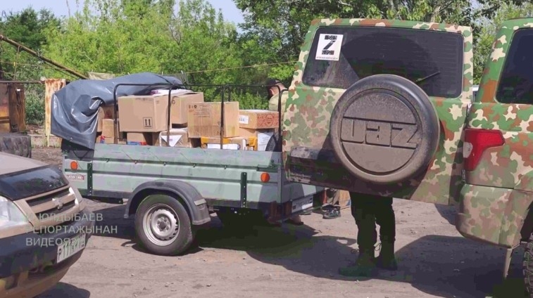 «Урал аръяғы йәмәғәт башланғыстары берлеге» активистары хәрбиҙәргә гуманитар ярҙам оҙатты