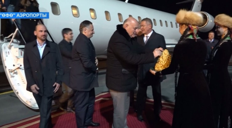 Башҡортостанға рәсми сәфәр менән Абхазия Республикаһы Президенты Аслан Бжания килде