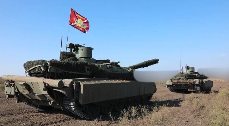 Башҡортостандан контракт төҙөгән Үҙәк хәрби округ яугирҙары тыл райондарында танктарҙа әҙерлек үтә