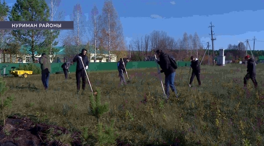 Нуриман районында экологик акция ойошторолдо
