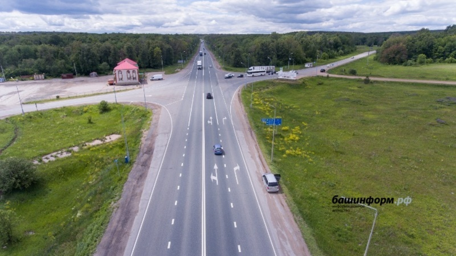 Республика аша үткән яңы федераль трасса 35 процентҡа әҙер