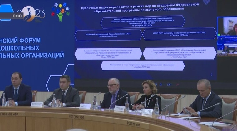 Өфөлә мәктәпкәсә белем биреү ойошмалары педагогтарының республика форумы үтте
