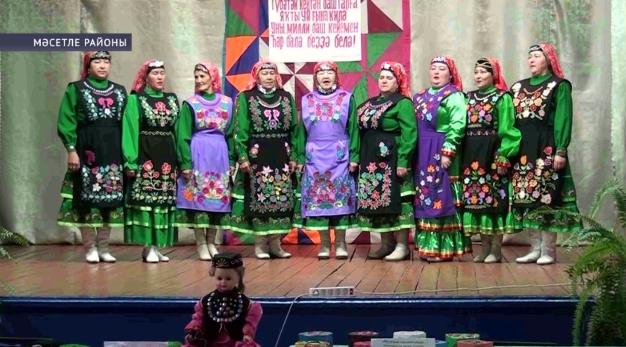 Мәсетле районында милли кейемгә арналған фольклор байрамы үтте
