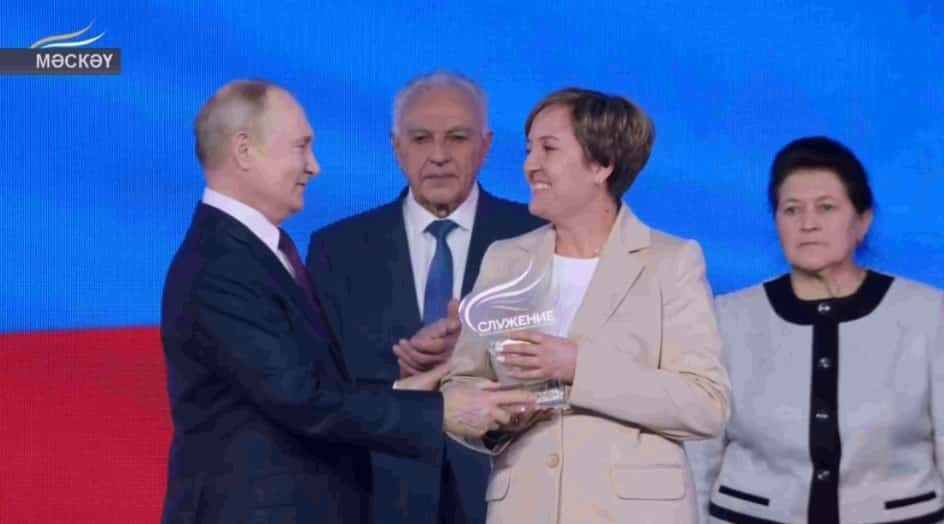 Башҡортостандан Илнара Сафина «Хеҙмәт итеү» Бөтә Рәсәй конкурсы еңеүсеһе булды