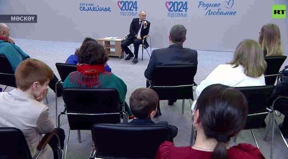 Стәрлетамаҡ районынан Әхмәровтар ғаиләһе Владимир Путин менән аралашты