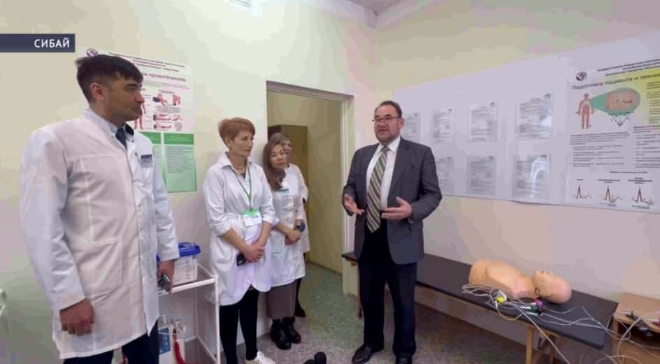Сибай үҙәк ҡала дауаханаһында тиҙ медицина ярҙамы ысулдарына өйрәнеү өсөн шарттар булдырылды