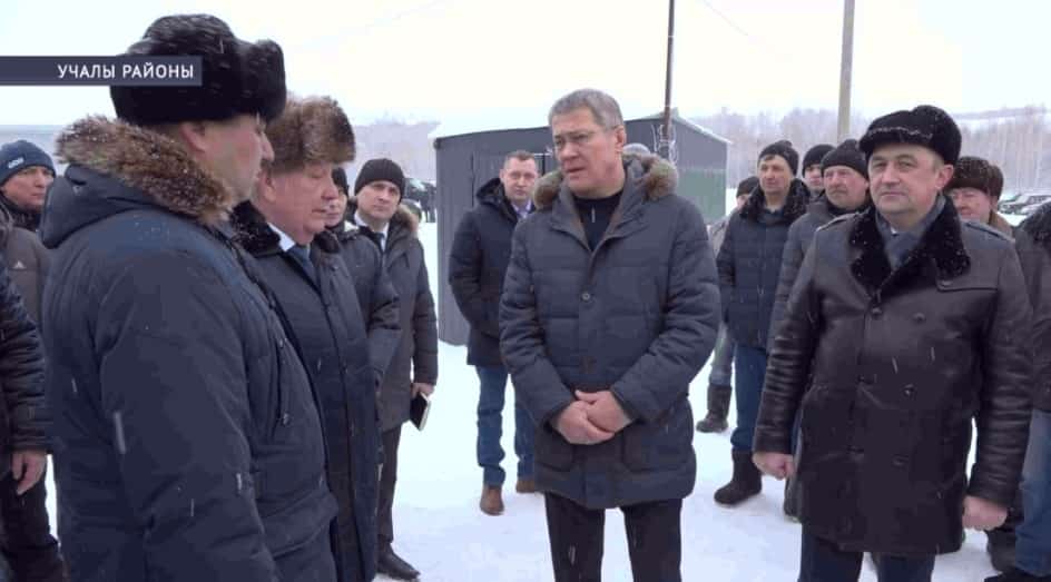 Радий Хәбиров Учалы районында ер аҫты байлыҡтарын файҙаланыусылар эшмәкәрлеге менән танышты