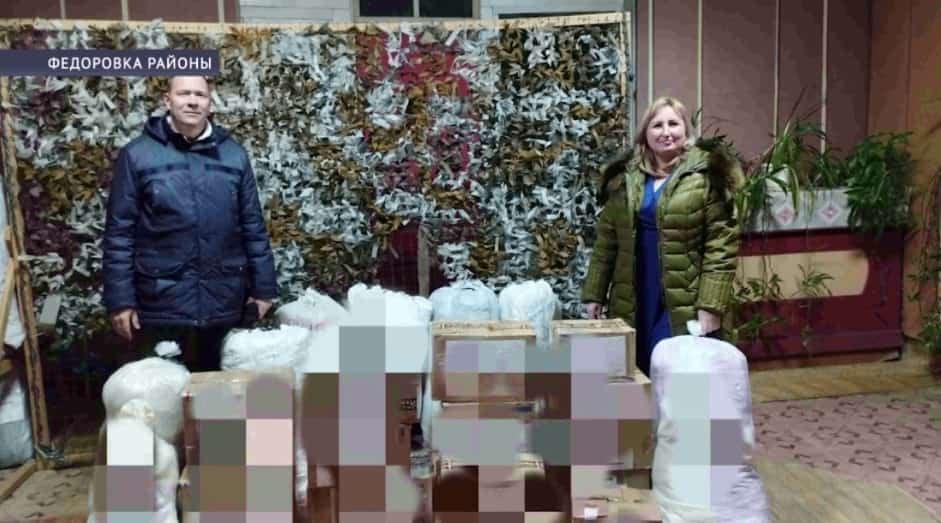 Федоровка районы үҙәгендәге «Һалдаттар өсөн тегәбеҙ» тегенселек цехы көсөргәнешле режимда эшләй