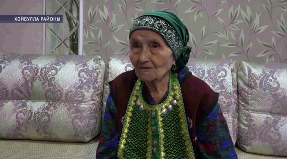 Аҡъяр ауылында йәшәүсе тыл ветераны 95 йәшлек юбилейын билдәләй