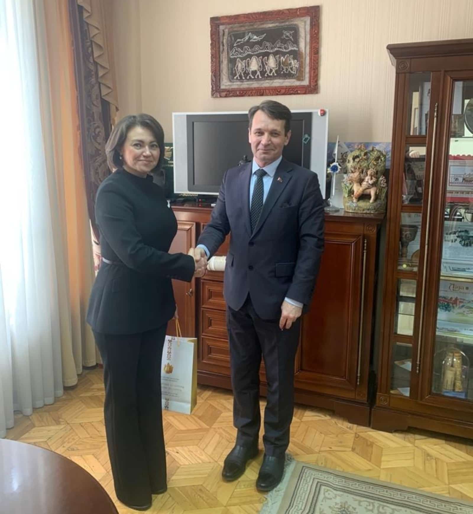 Башҡортостан һәм Белорусь республикаһы мәҙәниәт өлкәһендә хеҙмәттәшлекте нығыта