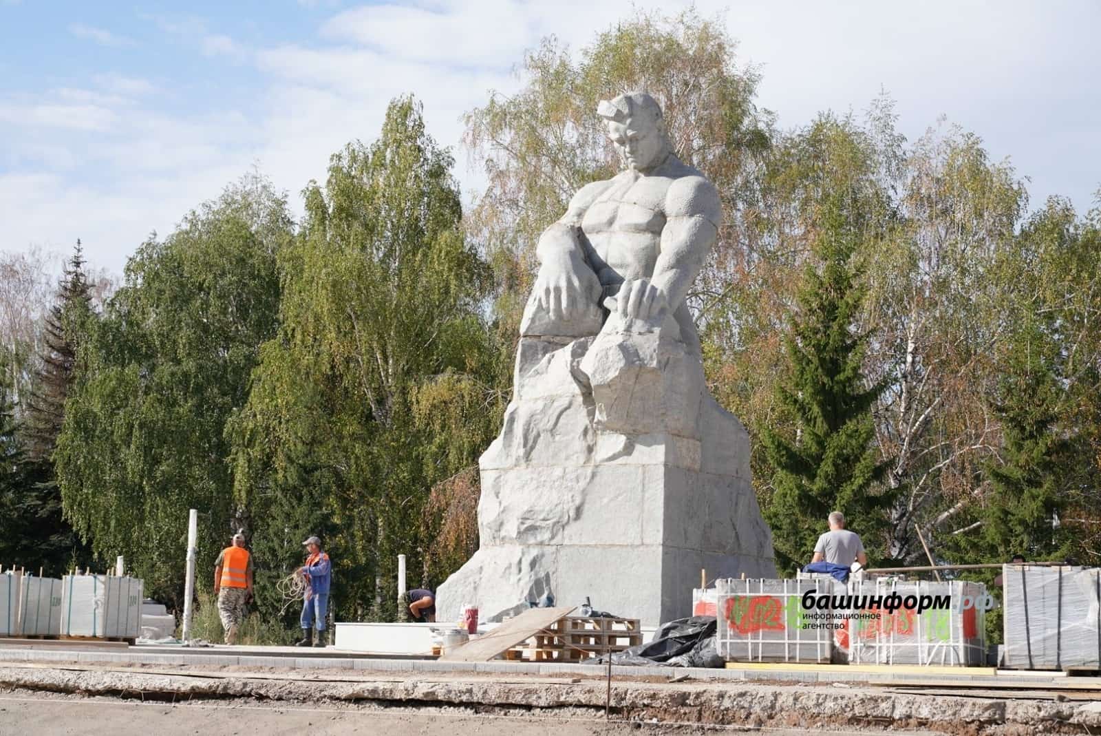 Ишембайҙа үҙәк майҙан реконструкциялана