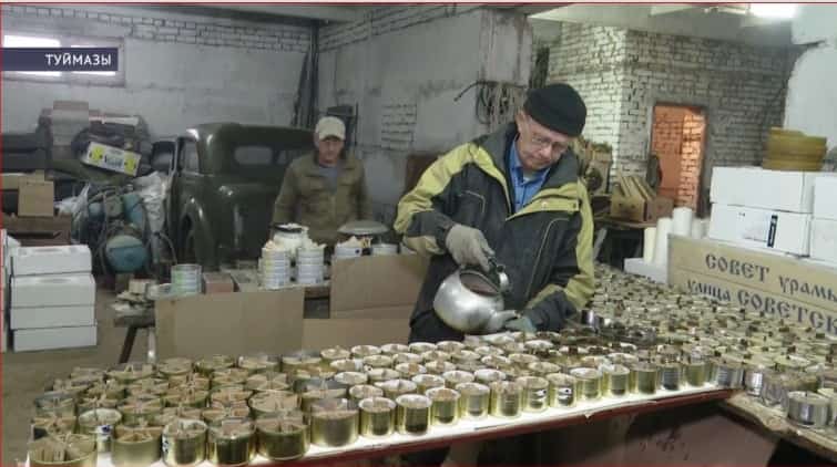 «Бөркөт» ирекмәндәр ойошмаһы яугирҙарға сираттағы гуманитар ылау әҙерләй
