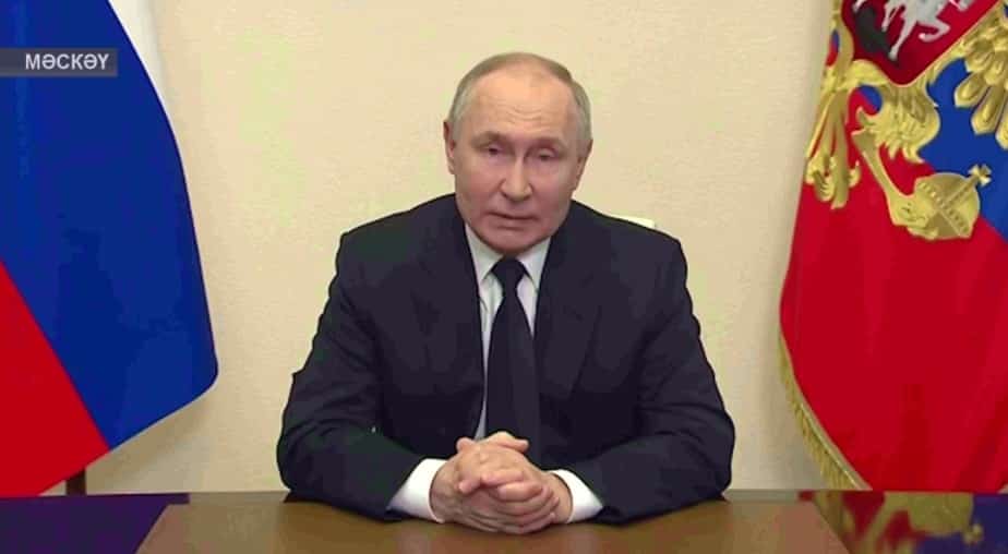 Рәсәй президенты Владимир Путин 24 мартты дөйөм милли матәм көнө тип иғлан итте