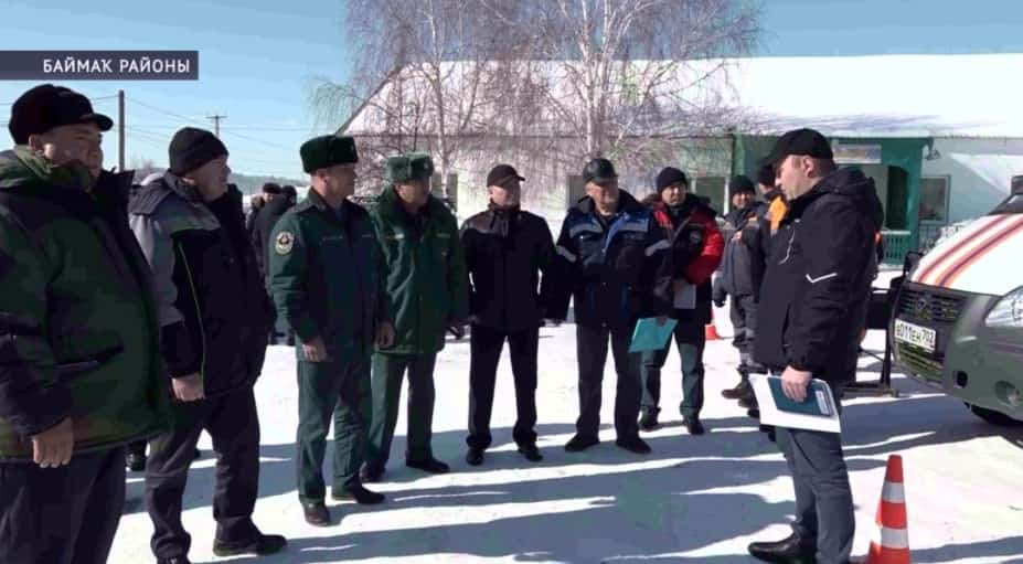 Баймаҡ районында яҙғы ташҡынды иҫкәртеү буйынса әҙерлек эштәре бара