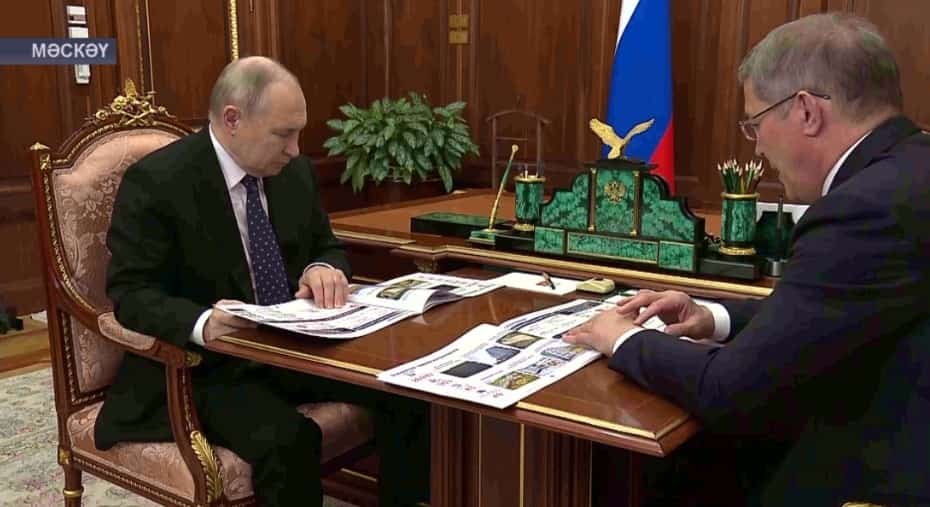 Мәскәүҙә Владимир Путин менән Радий Хәбировтың эшлекле осрашыуы үтте