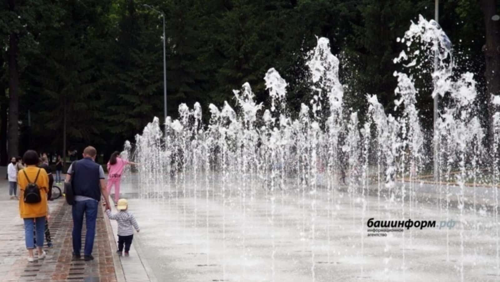 Өфөлә 3 көн эсендә 9 фонтан урғыла башлай