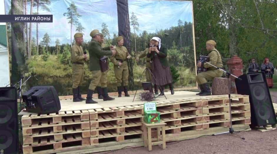 Иглин районының Охлебинин ауылында «Һалдаттар ялда» байрамы үтте