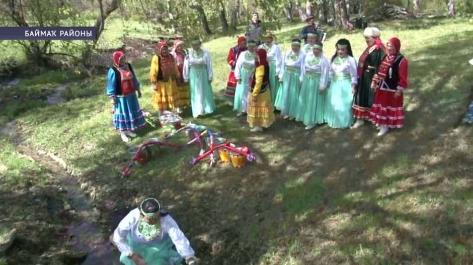Баймаҡ районы Мерәҫ ауылында «Ҡар һыуына барыу» байрамы ойошторолдо