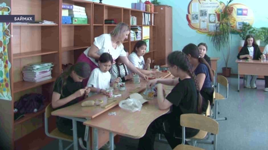 Баймаҡ ҡалаһының 5‐се мәктәбендә мәктәп лагеры эшләй башланы