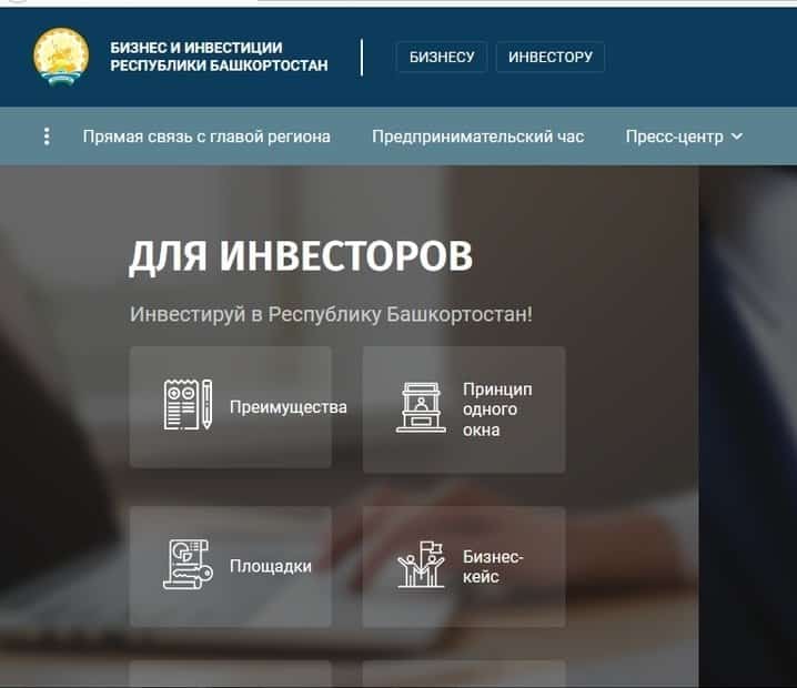 Башҡортостан инвестиция порталының мобиль ҡушымтаһы булдырыла