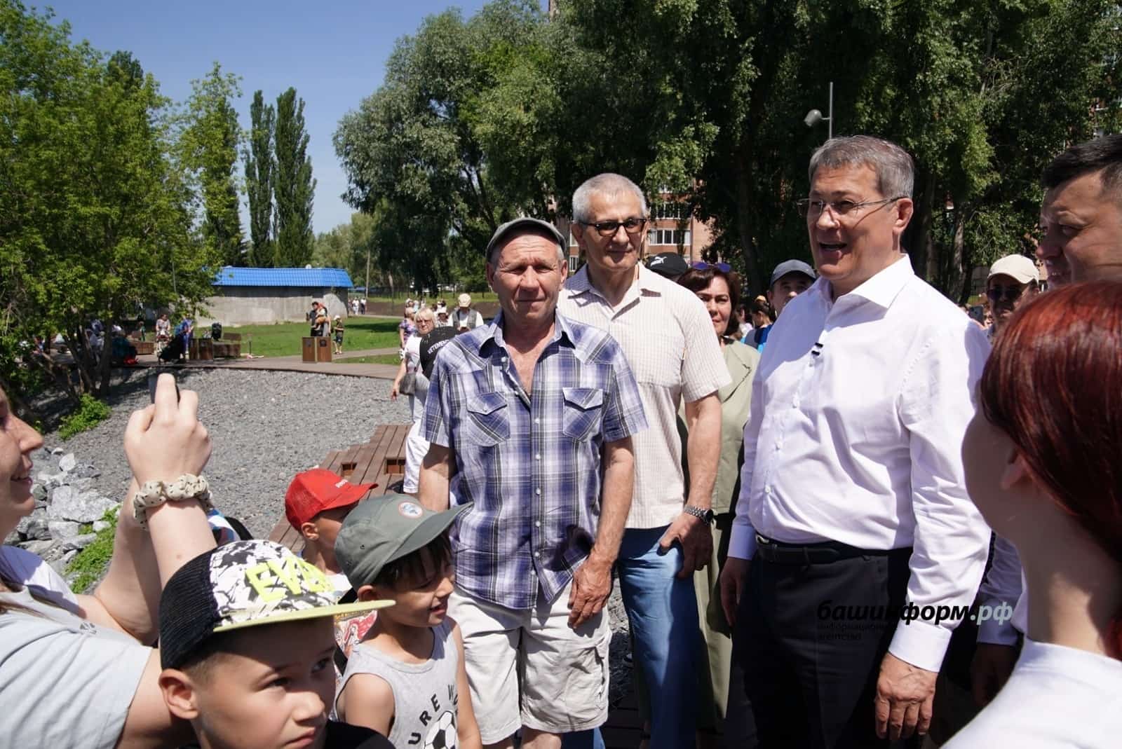 Радий Хәбиров Өфөлә Йылыкүл биләмәһен төҙөкләндереү барышы менән танышты