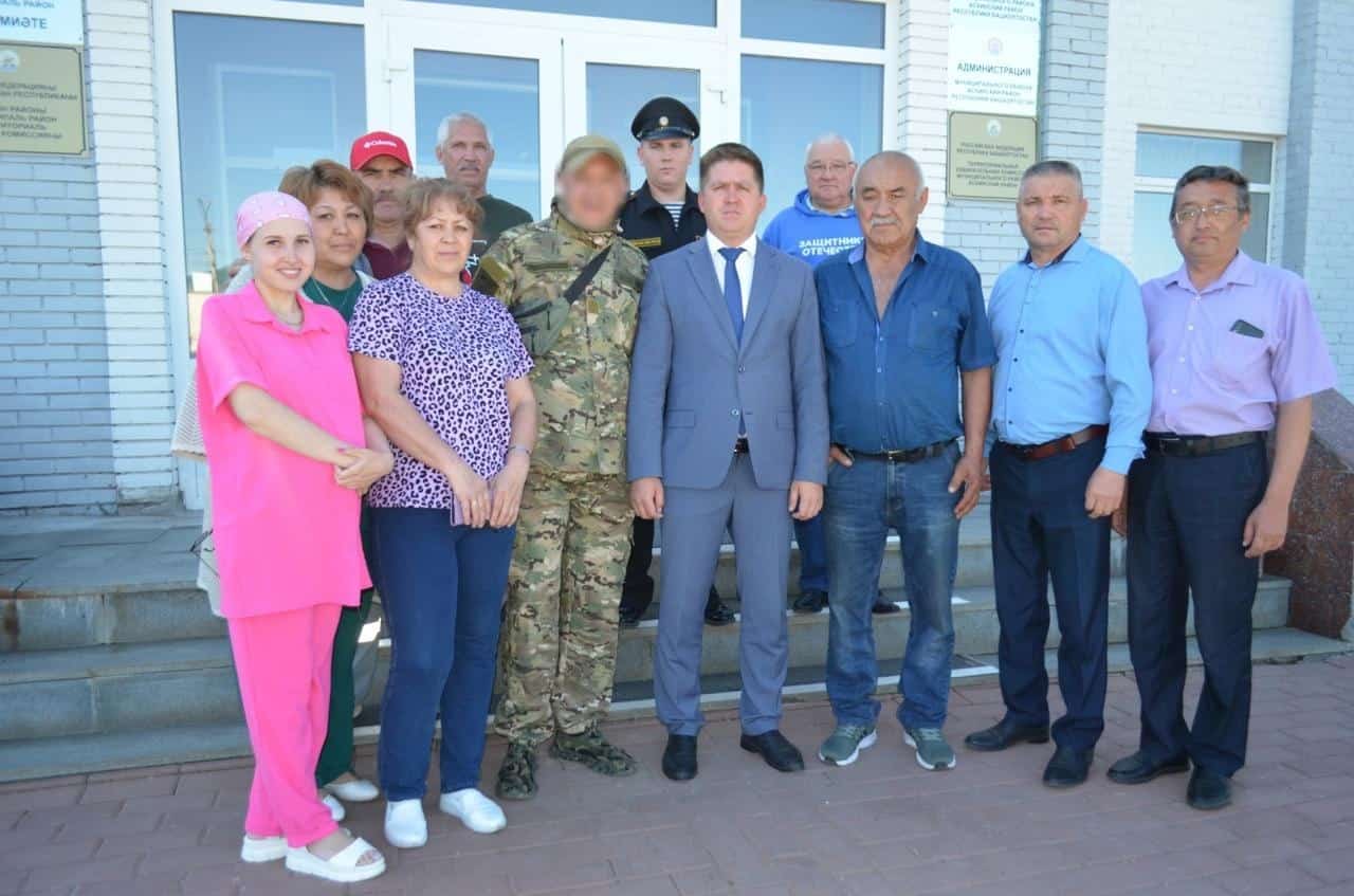 Асҡын районынан өс ир-егет махсус хәрби операцияға юлланды