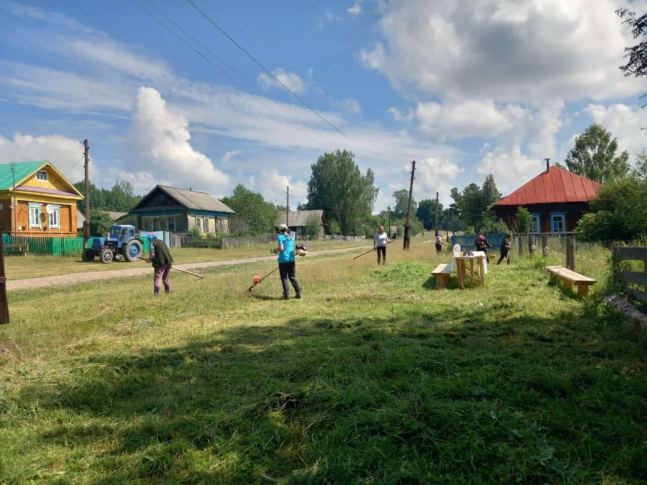 Башҡортостанда ауылдаштар өмә уҙғарған