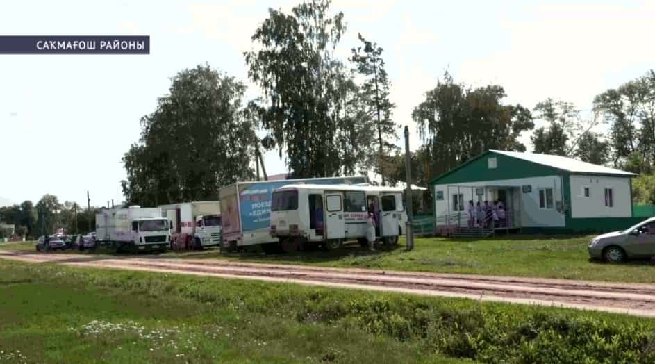 Саҡмағош районының төпкөл ауылдарына медицина десанты килде