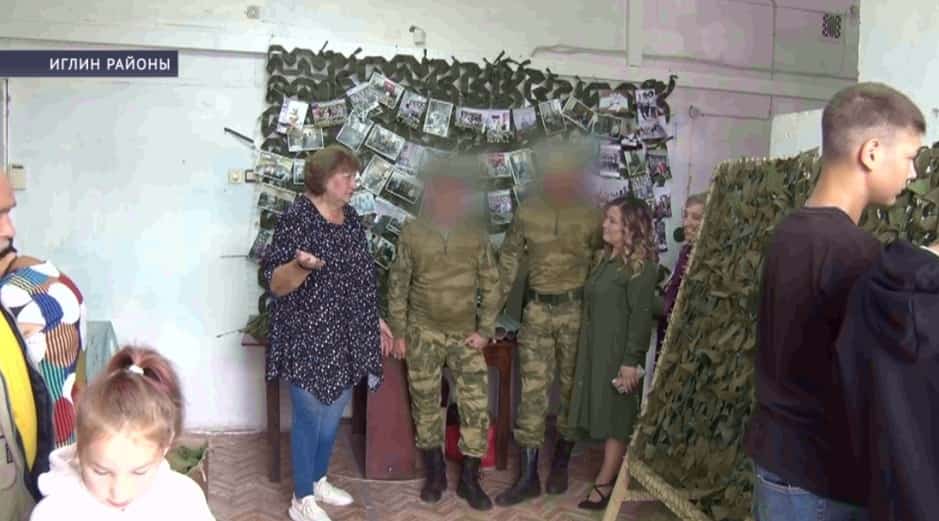 «Башҡортостан» полкы яугирҙары Иглин районында «Барыһы ла еңеү өсөн» штабы ирекмәндәре менән осрашты