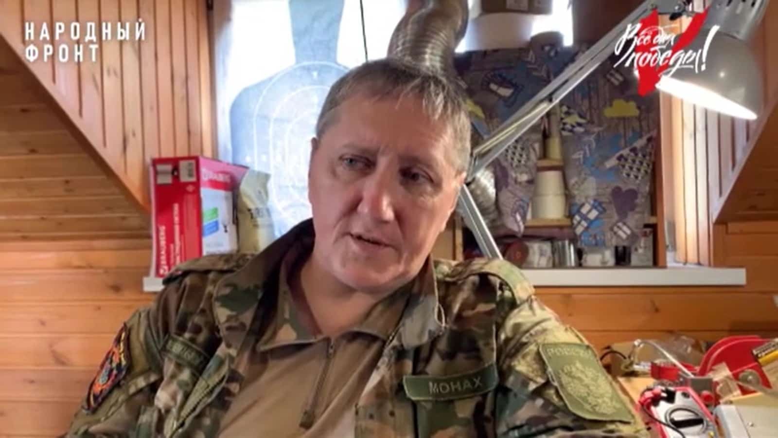 Өфөнән Владимир Әминов бронежилеттарҙы камиллаштырыу менән шөғөлләнә