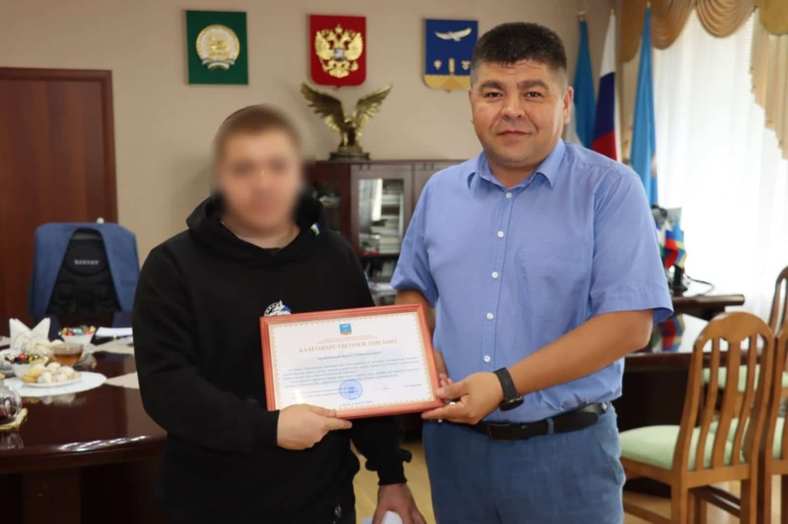 Ҡаһарман "Булат" миҙалдар менән бүләкләнде