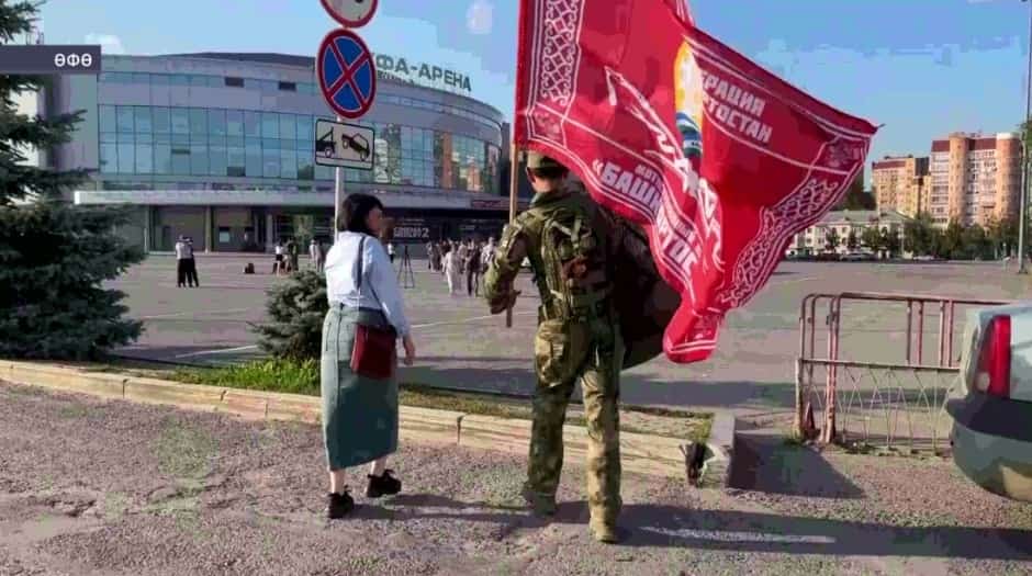 «Башҡортостан» мотоуҡсылар полкының бер төркөм яугирҙары сираттағы ялға ҡайтты