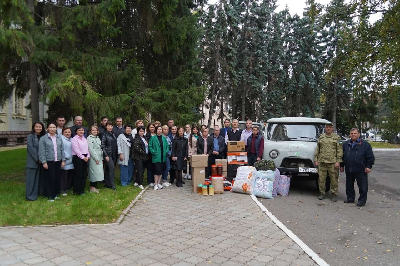 Башҡортостан урмансылары махсус хәрби операцияға УАЗ автомобиле ебәргән