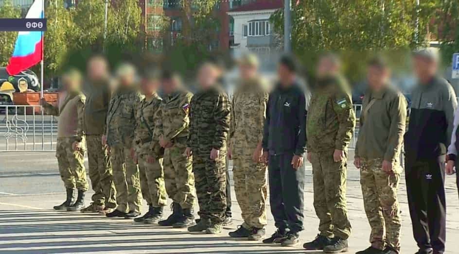 Өфөлә бер төркөм яугирҙарҙы МХО биләмәһенә оҙатыу тантанаһы үтте
