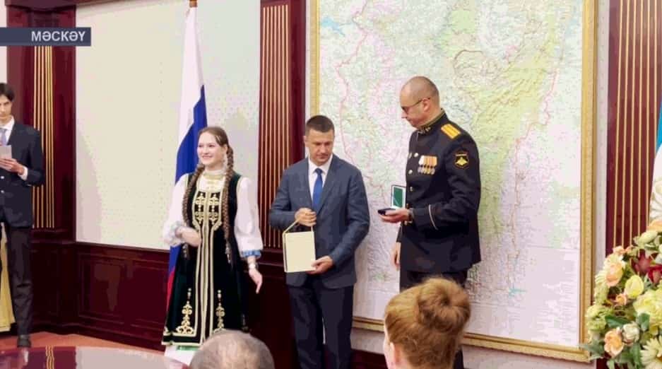 Мәскәүҙә Башҡортостан хәрби табиптарына дәүләт наградалары тапшырылды