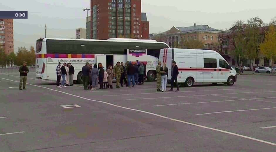 Республика яугирҙарының сираттағы төркөмө махсус хәрби операция биләмәһенә юлланды