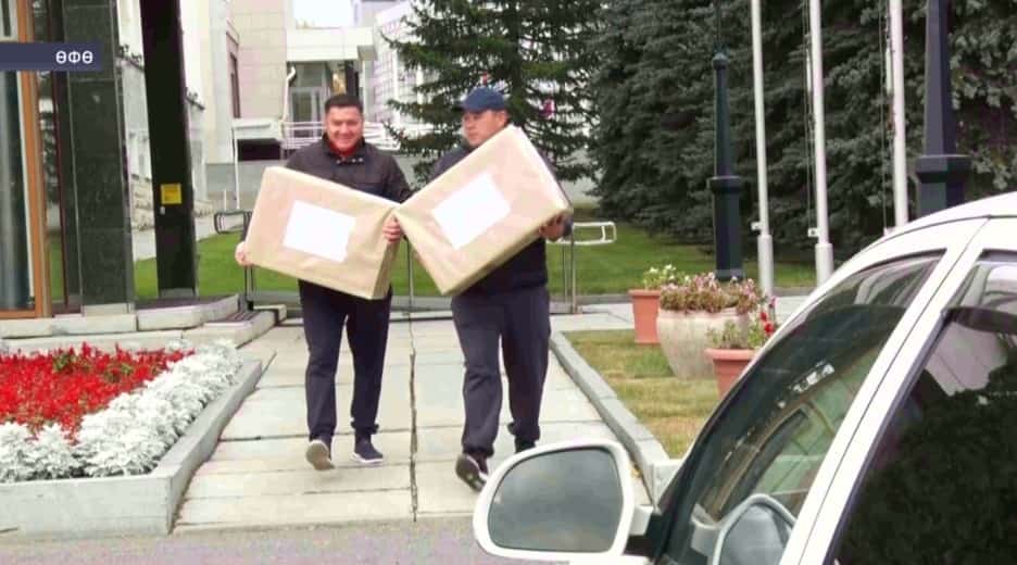 Махсус хәрби операция биләмәһенә элемтә тәьмин итеү өсөн тәғәйенләнгән заманса техника ебәрелде