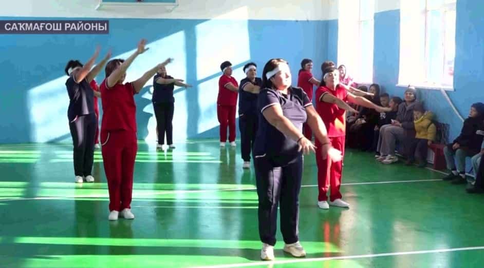 Саҡмағош районы ауылында йәшәүселәр урындағы иҫке спорт залын төҙөкләндерҙе
