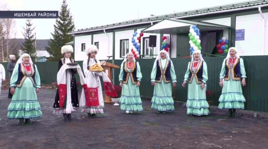 Ишембай районы Ҡолғона ауылында мөһим социаль обьекттар файҙаланыуға тапшырылды